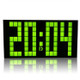 Digital Electronic Alarm Clock Creative LED Desk Clock US Plug, Style:4 Digits 7 Segments(Green Light)