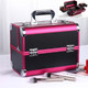 Professional Makeup Box Beauty Salon Manicure Toolbox, Color:Magic Red