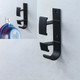 5 PCS Creative Hook for Bathroom Wall-mounted Washbasin, Color:Black Sand (Double-sided Tape)