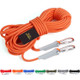 Outdoor Rock Climbing Hiking Accessories High Strength Auxiliary Cord Safety Rope, Diameter: 9.5mm, Length:10m, Random Color