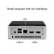 OTN-5611 Windows 10 System Industrial Control Mini PC, Intel Core I7-5500U Dual Core Up to 2.4GHz, Support WiFi & Bluetooth, 8GB+128GB