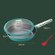 Maifan Stone Non-Stick Cookware Stainless Steel Food Supplement Pot, Specification: Frying Pan 28cm