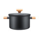 Original Xiaomi Youpin QCOOKER CM-TC01 20CM Uncoated Refined Iron Soup Pot (Black)