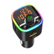 BC68 QC3.0 PD USB Car Charger Support FM Transmitter Hands-free MP3 Player