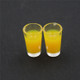 3 Pair 1:12 Miniature Doll House Accessories Plastic Mini Cup Model(Juice Cup)