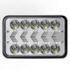 DC9-30V / 200W / 20000LM / IP67 5 inch Truck Running Water Turn Signal LED Dynamic Blinker Side Light