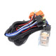 12V 2-lamp Car Headlight Modification Wiring Harness Brightener Cable
