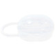 Baby Pacifier Storage Box Portable Infants Soother Pacifier Travel Dust Box(Transparent )