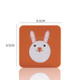 10 PCS Anti-scald and Heat-resistant Placemats Home Waterproof and Oil-proof Table Mats Silicone Coasters, Size:Small, Style:Bunny