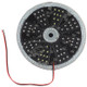 105 LEDs SMD 2835 Motorcycle Modified RGB Light Fire Wheel Flash Atmosphere Lamp, Diameter: 18cm, DC 12V