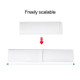 Bedroom Wall-Mounted Baby Universal Anti-Straight Blowing Air Conditioning Windshield Wind Deflector Shroud, Thickened Version