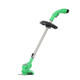 12V 4000mAh Household Portable Rechargeable Electric Lawn Mower Weeder, Plug Type:US Plug(Green)