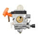 Carb Carburetor Air Filter Fuel Tune Up Kit for Stihl FS87 FS90R FS100 FS110R FS130