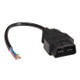 16PIN Male OBD Cable Opening Line OBD 2 Extension Cable for Car Diagnostic Scanner, Cable Length: 300cm