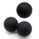 2 in 1 Single Ball + Peanut Ball Fascia Foot Massage Ball Muscle Relaxation Yoga Ball Set(Black)