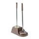 Household Long Handle Toilet Brush Suction Set Without Dead Angle Cleaning Brush(Brown)