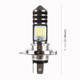 H4 DC12V / 7.4W Motorcycle LED Headlight with 24LEDs SMD-3030 Lamp Beads (White Light)