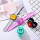 4 PCS Outdoor Portable Cartoon Mosquito Repellent Bracelet Anti-mosquito Snap Ring, Style:Little Monster
