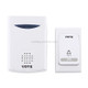 VOYE V006B Home Music Remote Control Wireless Doorbell with 38 Polyphony Sounds (White)