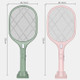 DWP-001 Powerful Mosquito Killer Lamp USB Mosquito Killer Multifunctional Fly Swatter(Green)