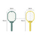 XH-11A USB Electric Mosquito Swatter Purple Light Mosquito Trap Household Mosquito Killer, Colour: Autumn Yellow + Base