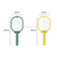 XH-11A USB Electric Mosquito Swatter Purple Light Mosquito Trap Household Mosquito Killer, Colour: Summer Green + Base