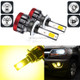 2 PCS EV19 880 / 881 DC9-30V 30W 3000LM 3000K IP68 Car Fog Lights (Gold Light)