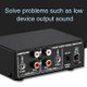 B053 Front Stereo Sound Amplifier Headphone Speaker Amplifier Booster with Volume Adjustment, 2-Way Mixer, USB 5V Power Supply, US Plug