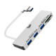 Rocketek For iMac USB3.0 x 3 + SD / TF Multi-function HUB Expansion Dock