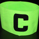 10 PCS Football Match Armband Elastic Sticker Winding-Type C Marker(Green)