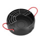 Tempura Hot Pot Household Fryer Pot Non-Stick Pan With Filter Holder, Specification:20cm without Clip