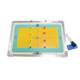 Aluminum Alloy Volleyball Coach Board Plate Handball Coaching Sets Volley Ball Equipment Training Magnetic with Eraser & Pen