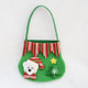 5 PCS Christmas Gift Bag Candy Apple Bag Christmas Decorations(Bear)