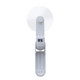 Mini USB Charging Handheld Portable Pocket Fan 3 in 1 Folding Small Fan(White)