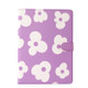 Flower Pattern Horizontal Flip Leather Case with Holder & Sleep / Wake-up Function For iPad Pro 11 inch (2018)(Purple)