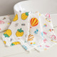 5 PCS Six-Layer Gauze Cotton Baby Square Handkerchief Saliva Towel Styles Random Delivery, Size:25x25cm