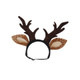 Pet Christmas Dress Up Holiday Ornament Antlers Hair Band, Size: L