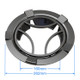 Household Gas Stove Windshield Cast Iron Gas Stove Bracket Flame Gathering Cover Energy-Saving Cover, Specification: 5 Claw with Stand