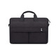 ST08 Handheld Briefcase Carrying Storage Bag with Shoulder Strap for 15.4 inch Laptop(Black)