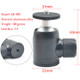 BH-905 Mini Desktop Aluminum Alloy Tripod Mini Ball Head 360 Degree Pan 90 Degree Tilt Tripod