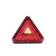 2 PCS Bicycle Triangle Tail Light Mountain Bike Light USB Charging Light