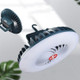USB Rechargeable Fan Lamp Live Broadcast Multi-function Tent Camping Lamp, Style:Fan Light