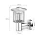 Outdoor Courtyard Garden Waterproof Outdoor Mosquito Repellent Lamp, Color:388B Silver