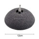 12cm Semicircular Gas Stone Aquarium Oxygen Bubble Stone Gas Plate Oxygenation Head Sand Table Oxygen Disk Gas Stone