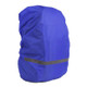 Reflective Light Waterproof Dustproof Backpack Rain Cover Portable Ultralight Shoulder Bag Protect Cover, Size:M(Blue)