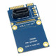 MINI SATA to 7 Pin SATA Mini PCI-E HDD Hard Disk Drive Expansion Adapter Card (Blue)