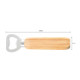 2 PCS Stainless Steel Beer Bottle Opener with Rubber Wood Handle Creative Gift Soda Bottle Driver