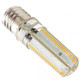 10 PCS E17 7W 152 LEDs 3014 SMD 600-700 LM Warm White Dimmable Silicone LED Corn Bulbs, AC 220V