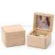 Wooden DIY Photo Music Box Children Birthday Gift Music Box, Music:Spirited Away(Maple-no Lettering)