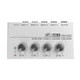 Mini Karaoke Audio Mixer4 Channel Line Mono Microphone Sound Mixing Amplifier For Family KTV